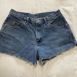 Wrangler cut off shorts
